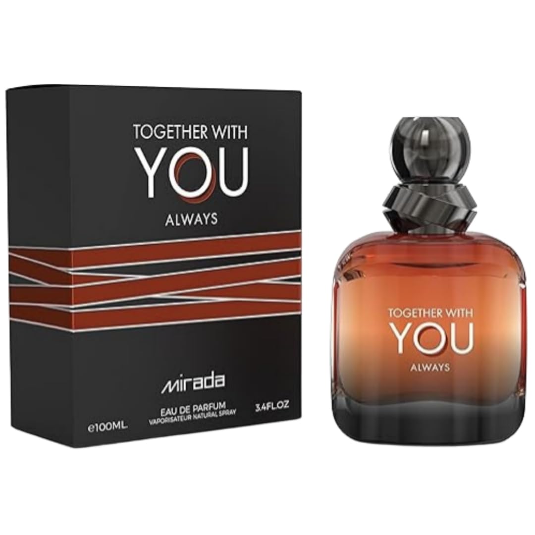 MIRADA Together With You Always Mens Eau de Parfum (EDP) 3.4 FL. Oz (100ml)